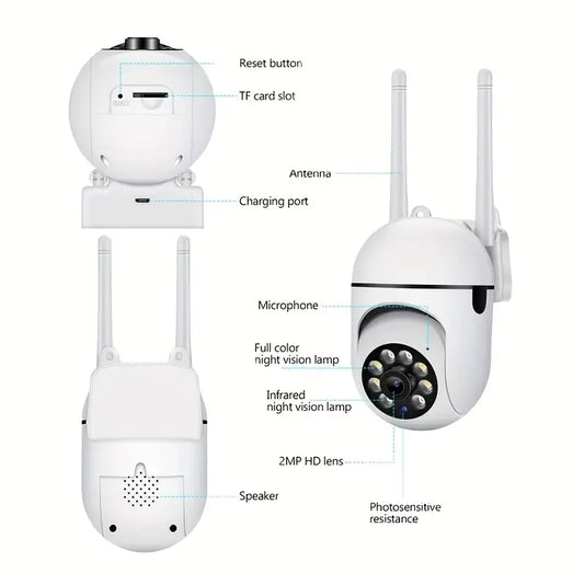 4pcs 1080P HD Security Camera