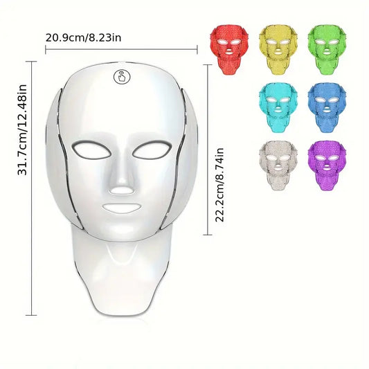 7-Color Neck & Face Beauty Mask Machine